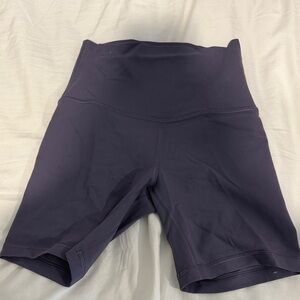 lululemon athletica Dark Gray Bike Shorts